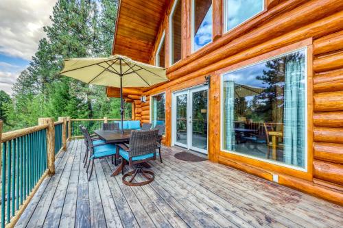 Cascade Lakeview Log Cabin — 4-Star Luxury Hotel in Cascade, United States