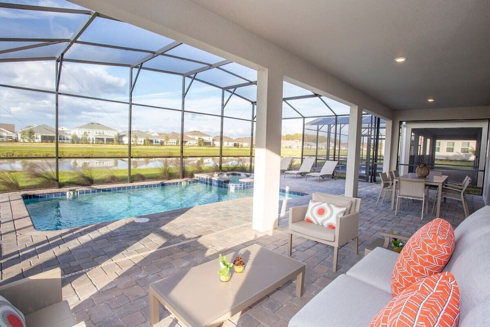 Fantastic Eight Bedrooms SF w Screened Pool at Storey Lake Resort 2887 - photo 36