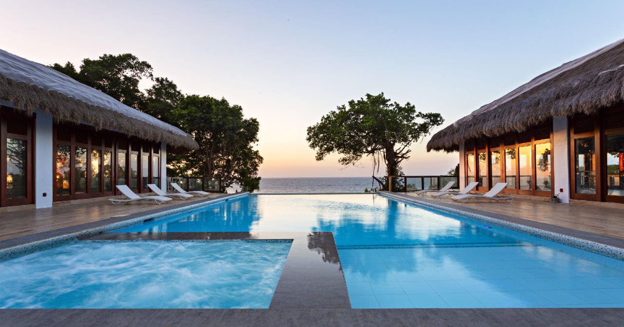 Oceans Edge Resort Carabao Island in Romblon, Philippines