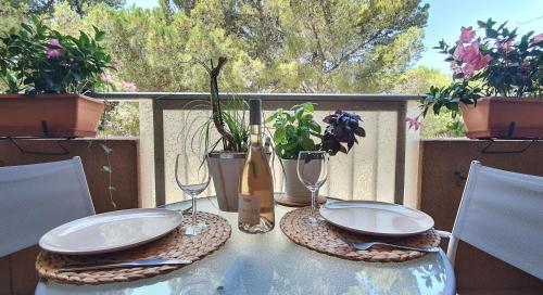 Hyeres Beach in Hyeres, France