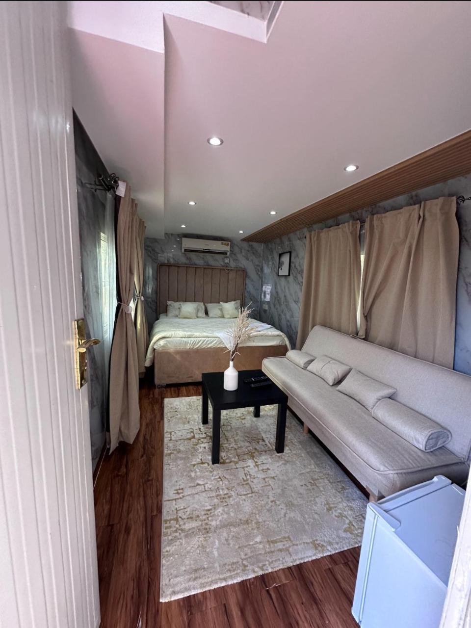 Quiet Farm Caravan in Unknown City, United Arab Emirates
