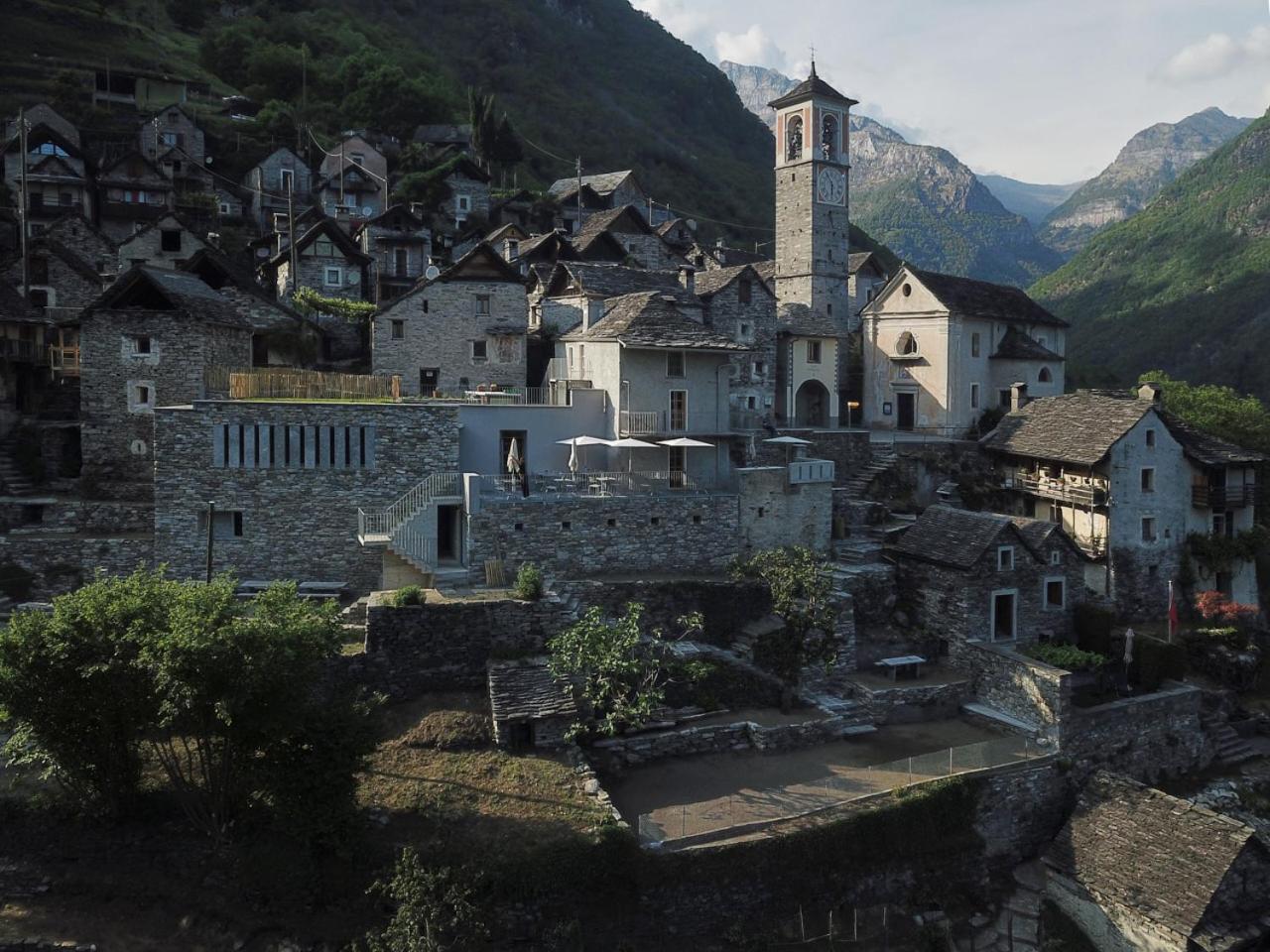 Corippo Albergo Diffuso - carbon neutral hotel in Unknown City