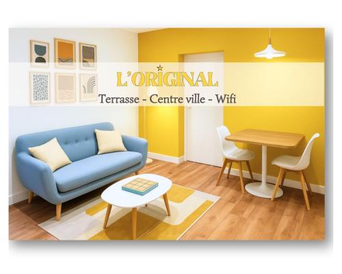 Contemporain Avec Terrasse En Centre Ville — Lisieux