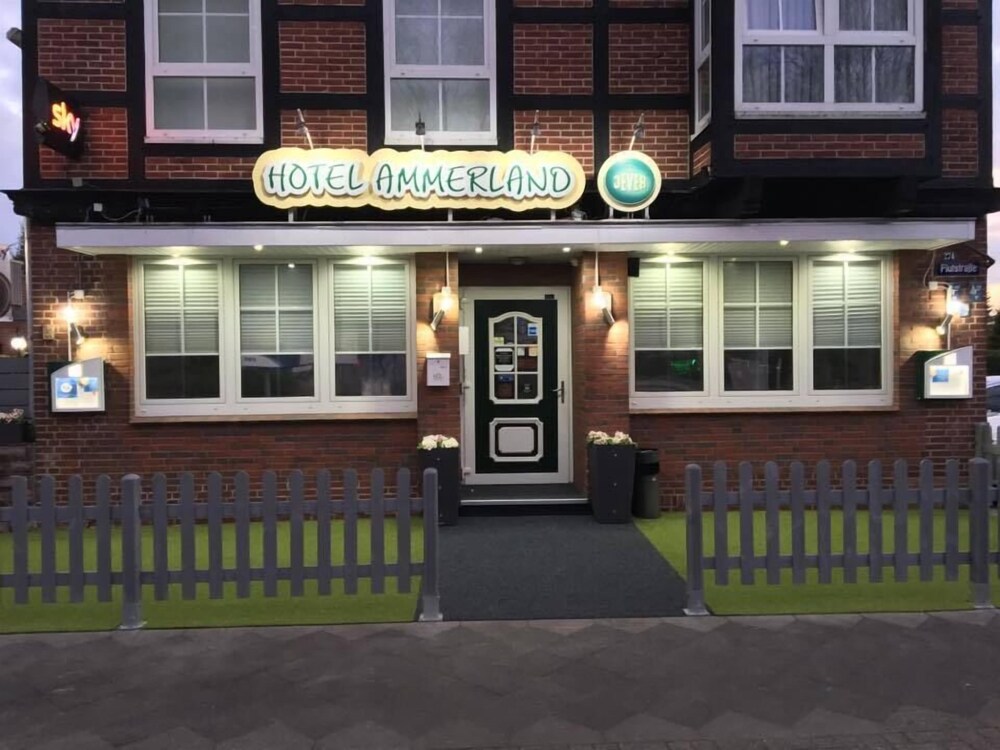 Hotel Front - Evening/Night