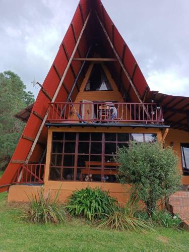 Chalets Amarelo - carbon neutral hotel in Suesca