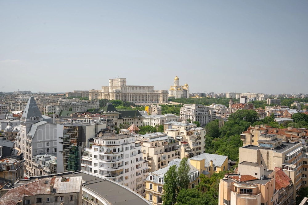 Views of all the Palaces 2BR Stunner — 4-Star Luxury Hotel in Bucharest, Romania