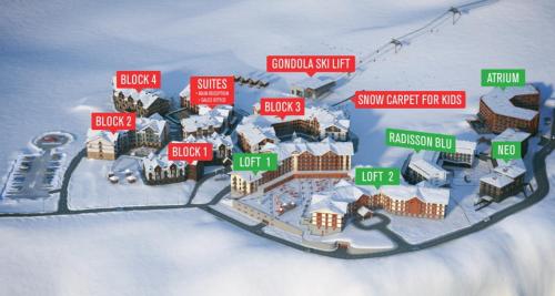 New Gudauri Loft II Near Gondola