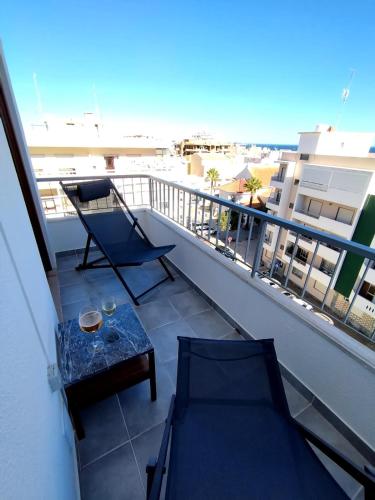 Casa dos Búzios 1 bedroom apartment with sea view — 4-Star Luxury Hotel in Armacao De Pera, Portugal
