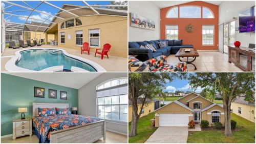 Star Lake Oasis 4 bed family pool home — 4-Star Luxury Hotel in Orlando, United States