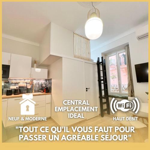 Appartements Neuf Frontiere de Monaco Clim Wifi