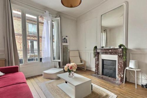 Boulogne 2 Pieces de Charme Au Dernier Etage Sur Jardin.