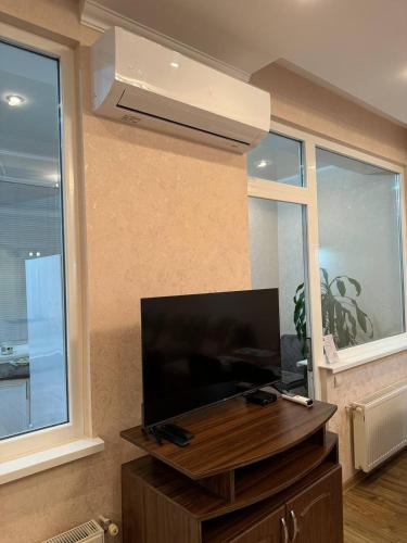 Bedroom Living Large Apartment 75m2 — 4-Star Luxury Hotel in Chisinau, Moldova