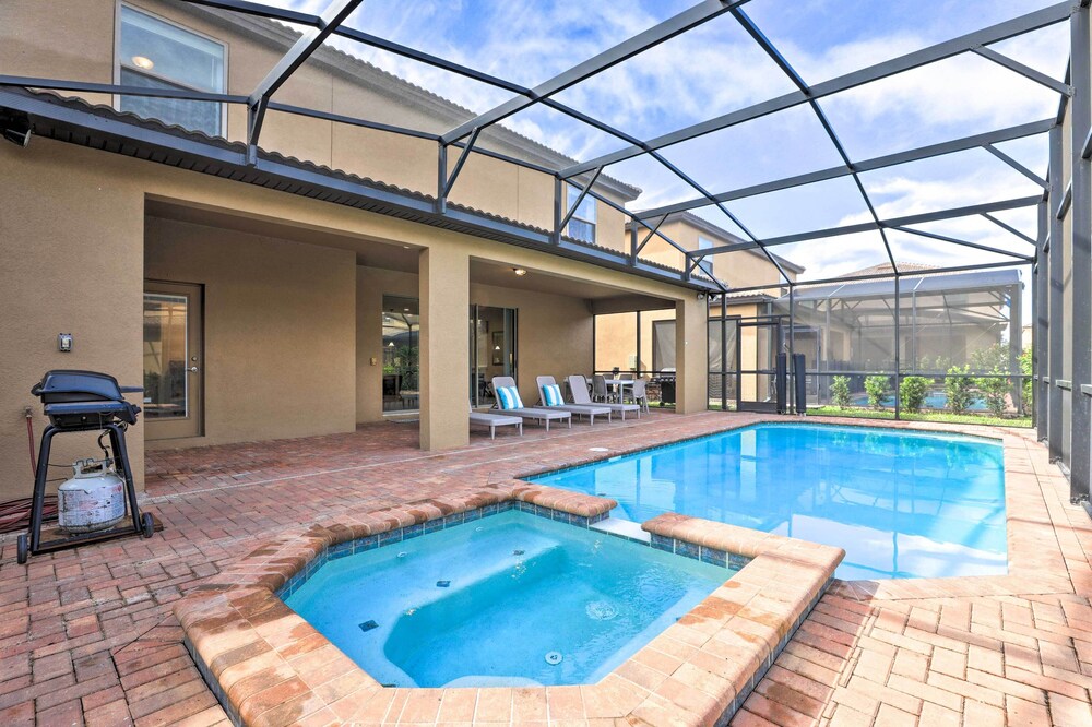 New Upscale 8BR Kissimmee Retreat with Private Pool Spa & Resort Amenities 7 Mi to Disney - photo 17