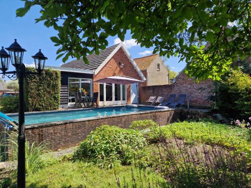 De oude brouwerij in Reusel, Netherlands