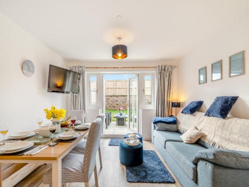 Blue Skies in Tenby, United Kingdom