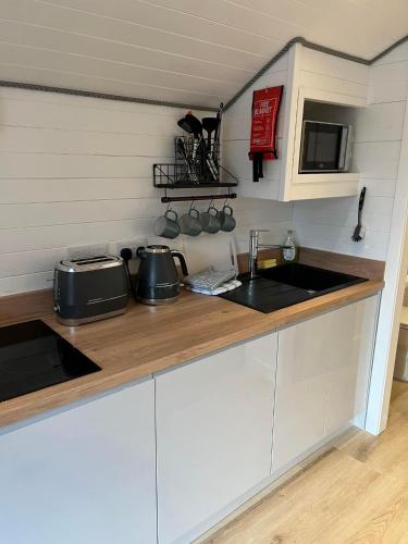 Pod at Lonan drive in Oban, United Kingdom