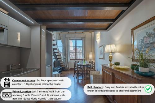 Tiziano big penthouse in the Oltrarno — 4-Star Luxury Hotel in Florence, Italy