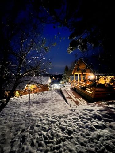 Domki Habzówka in Lipowa, Poland