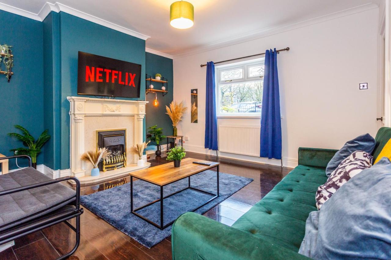 Two Bed Entire House Newcastle Gateshead Free Parking — 4-Star Luxury Hotel in Gateshead, United Kingdom