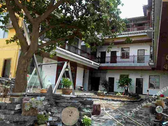 Qiubeipu the black spring house in Jinping, People's Republic of China