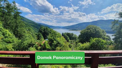 Panorama Domy w Beskidach in Miedzybrodzie Bialskie, Poland