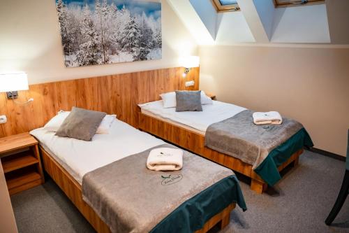 Leśny Dworek - carbon neutral hotel in Labowa
