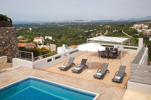 Villa Belair — 4-Star Luxury Hotel in Agia Triada, Greece