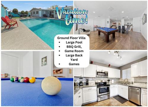 Vegas Getaway: Central 1 story Private Pool Game Room — 4-Star Luxury Hotel in Las Vegas, United States