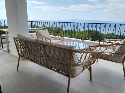 Kostrena Hills Suite overlooking Kvarner Bay — 4-Star Luxury Hotel in Kostrena, Croatia