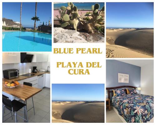 Blue Pearl Pool Terrace Ocean View Beach Wifi Wonderful Complex in Mogan, Spain