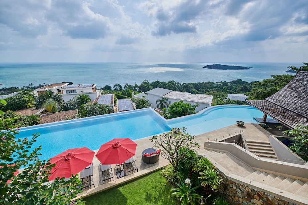 Amaze seaview Villa at Chaweng & 40m Pool — 4-Star Luxury Hotel in Koh Samui, Thailand