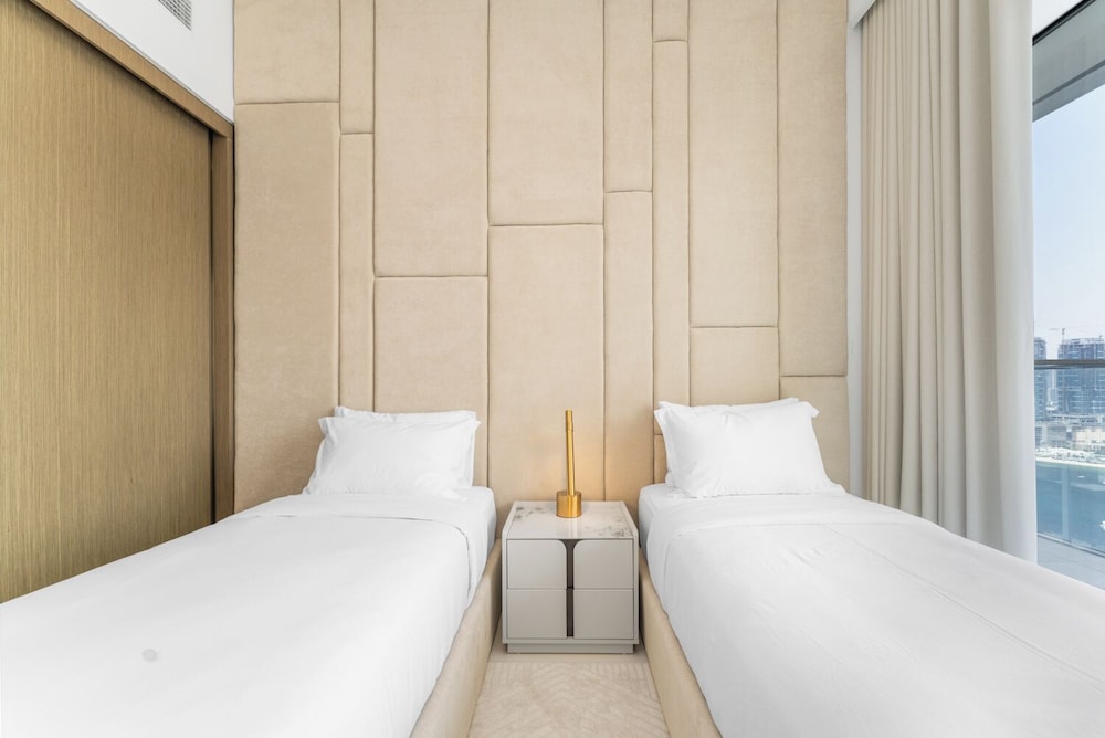 Guest Favorite 1BR Designer Apt with Beach Access by Vibel — 4-Star Luxury Hotel in Dubai, United Arab Emirates