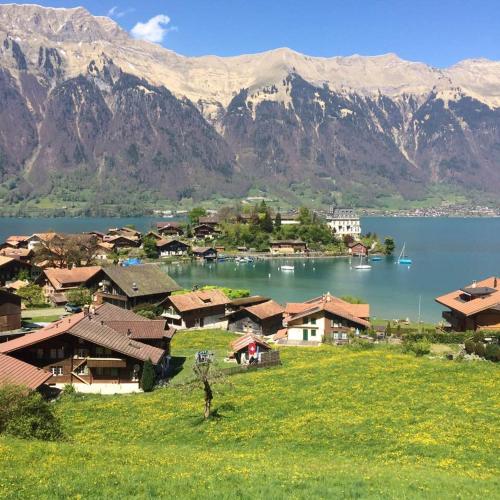 Switzerland Iseltwald Apartment — 4-Star Luxury Hotel in Bonigen, Switzerland
