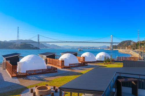 Glampdome Shimonoseki in Shimonoseki, Japan