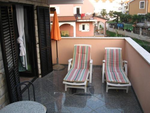 Holiday apartment in Funtana with terrace air conditioning WiFi washing machine 4990 2 — 4-Star Luxury Hotel in Funtana, Croatia