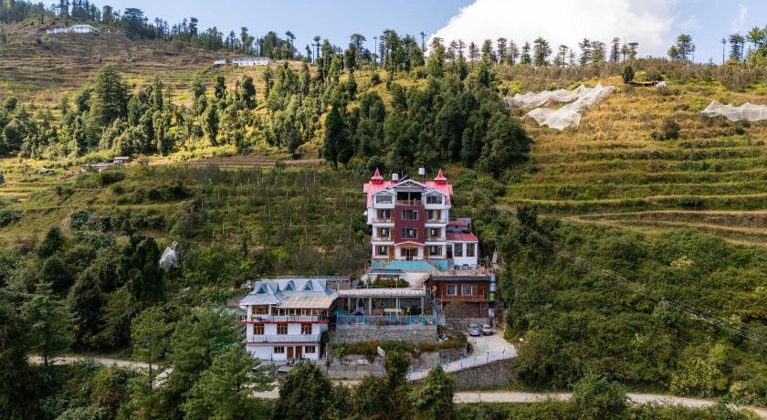 Wood Crista Kufri near an Apple Orchard in Shimla, India