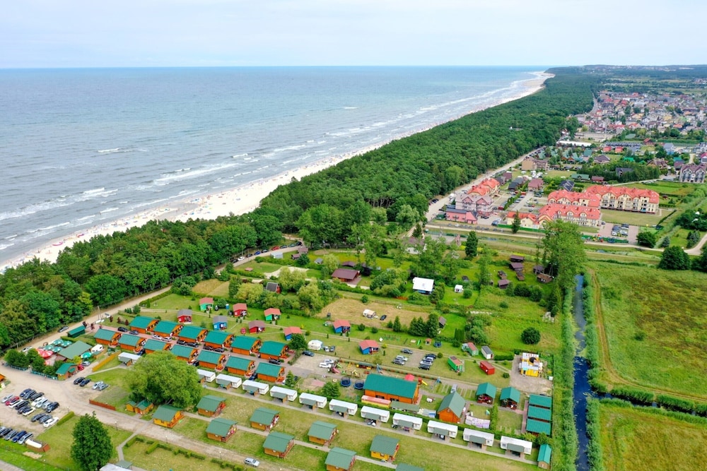 Single Story Houses With Terraces Close To The Sea — Krokowa