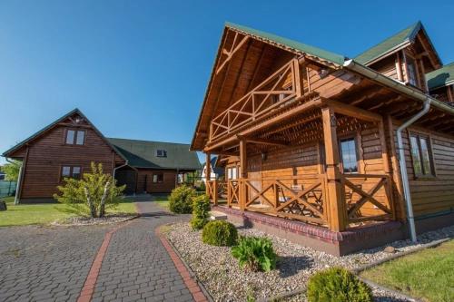 Domki w stylu góralskim Myśliwska 20 in Grzybowo, Poland