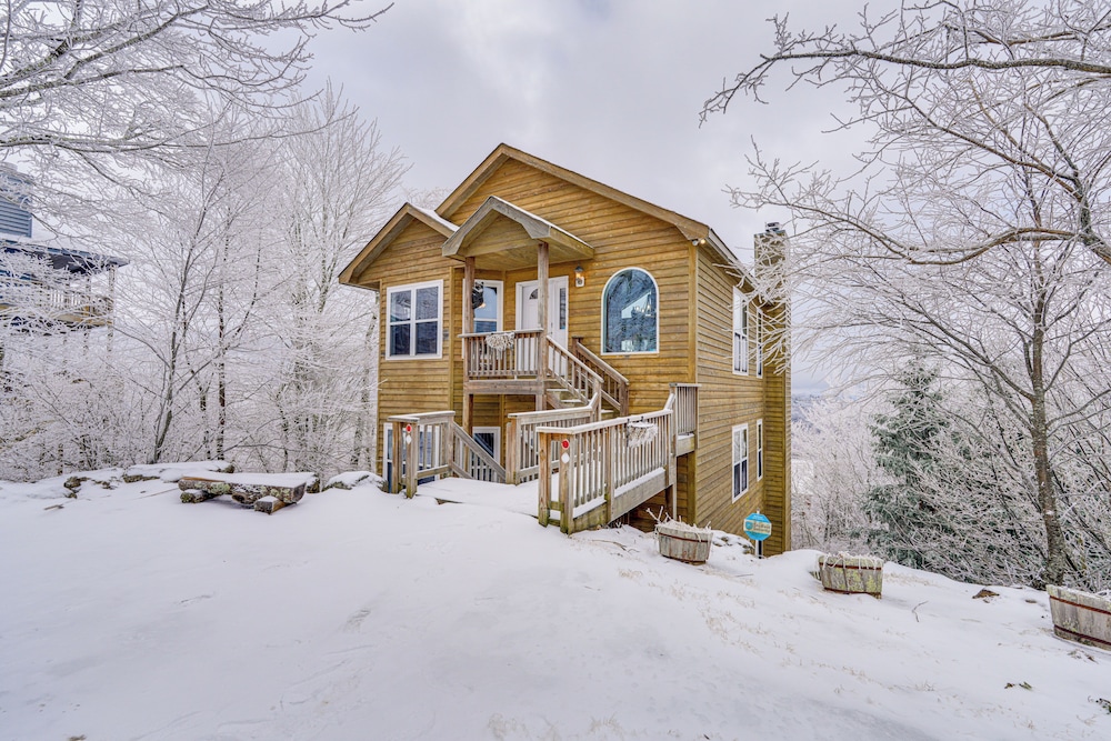2 Mi to Ski Resort: Beech Mtn Home w Fire Pit - photo 32