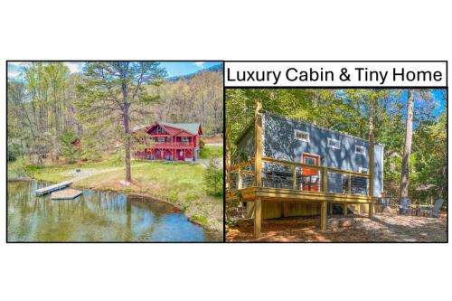 Lakefront Cabin & Cozy Lakeview Cottage — 4-Star Luxury Hotel in Mills River, United States