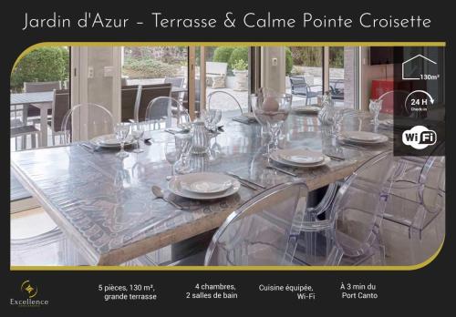 Jardin D’azur Terrace Calm & Croisette