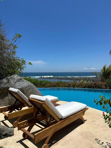 Casamar beach front estate on Troncones Point in Unknown City, Mexico