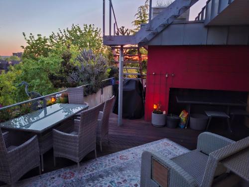 Über den Dächern von Flensburg in Flensburg, Germany