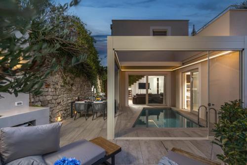 Villa Arca sea view sauna open closed heated pool — 4-Star Luxury Hotel in Nin, Croatia
