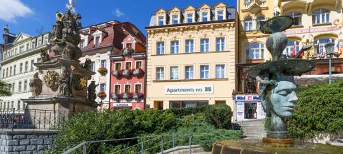 Apartment Promenáda 35 — 4-Star Luxury Hotel in Karlovy Vary, Czech Republic