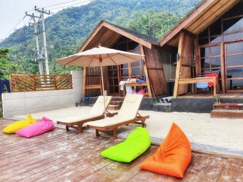 Teras Pahawang in Bandar Lampung, Indonesia