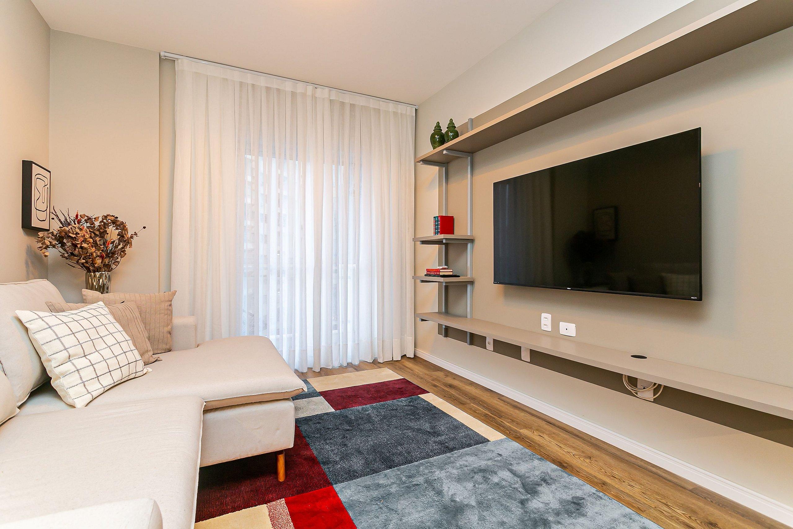 Vista Parcial do MAR 150m do Shopping #CA40 — 4-Star Luxury Hotel in Florianopolis, Brasil