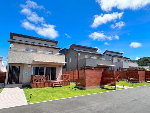 Aihama Terrace in Tateyama, Japan