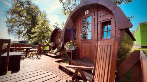Campingplatz Koberbachtalsperre Campingfass Mieten pet-friendly hotel Langenbernsdorf