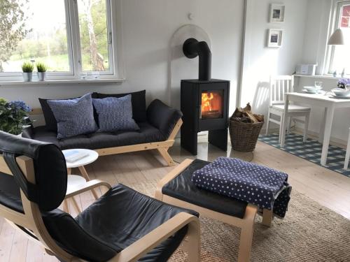 Blaue Pause Hygge Häuschen mit Garten und Kamin — hotel in Langballig